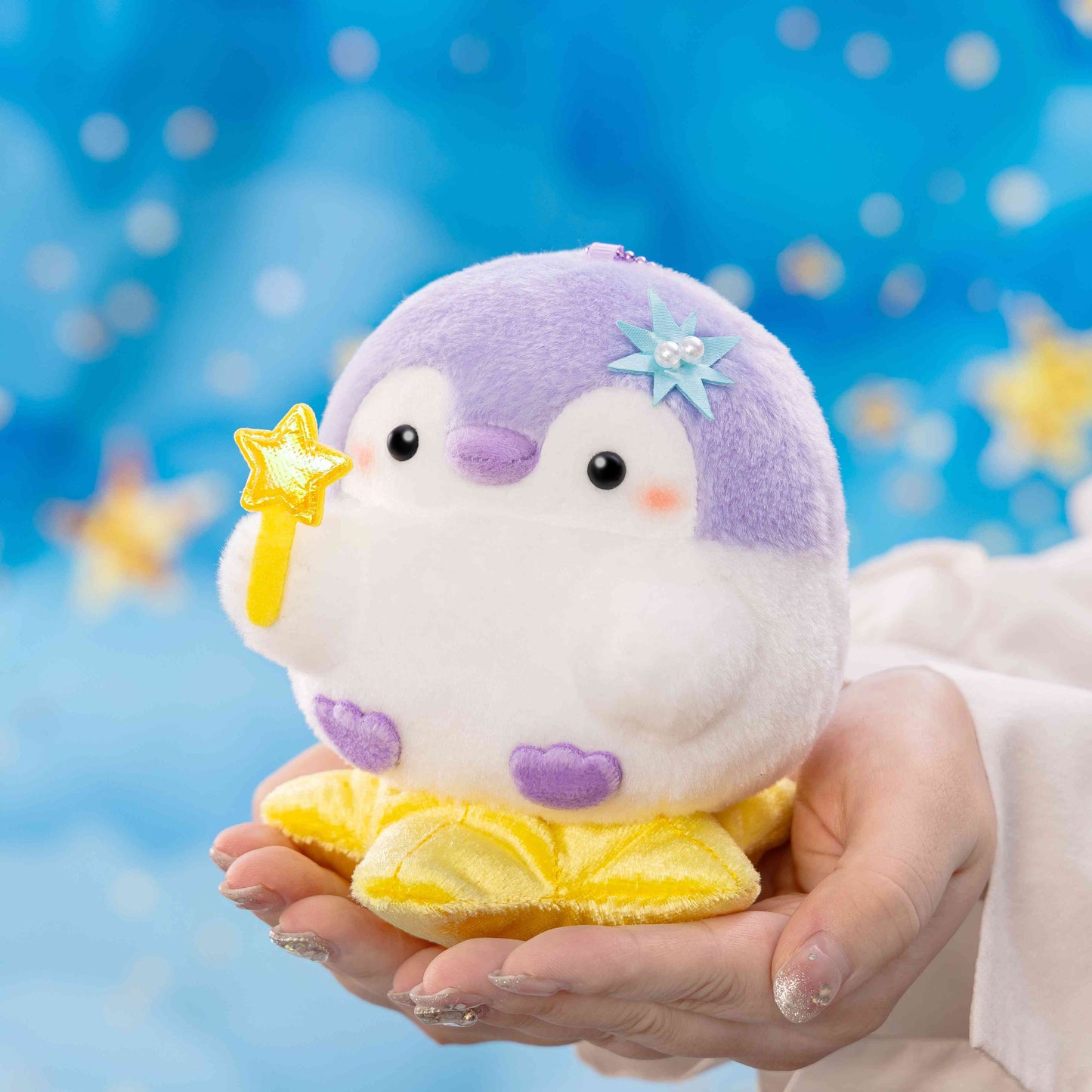 コウペンちゃん きらきらお星さまにのってきた〜！な流れ星コウペンちゃんマスコット