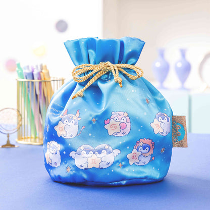 コウペンちゃん 君をみまもる星座な丸底巾着