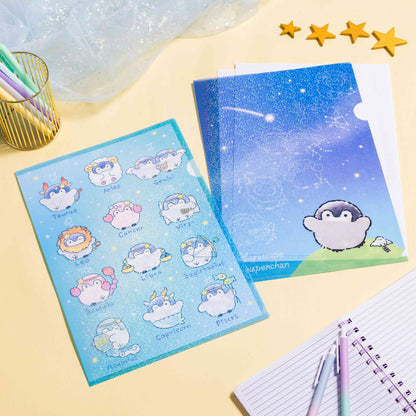 コウペンちゃん 君をみまもる星座なホログラムクリアファイル（星座図鑑）