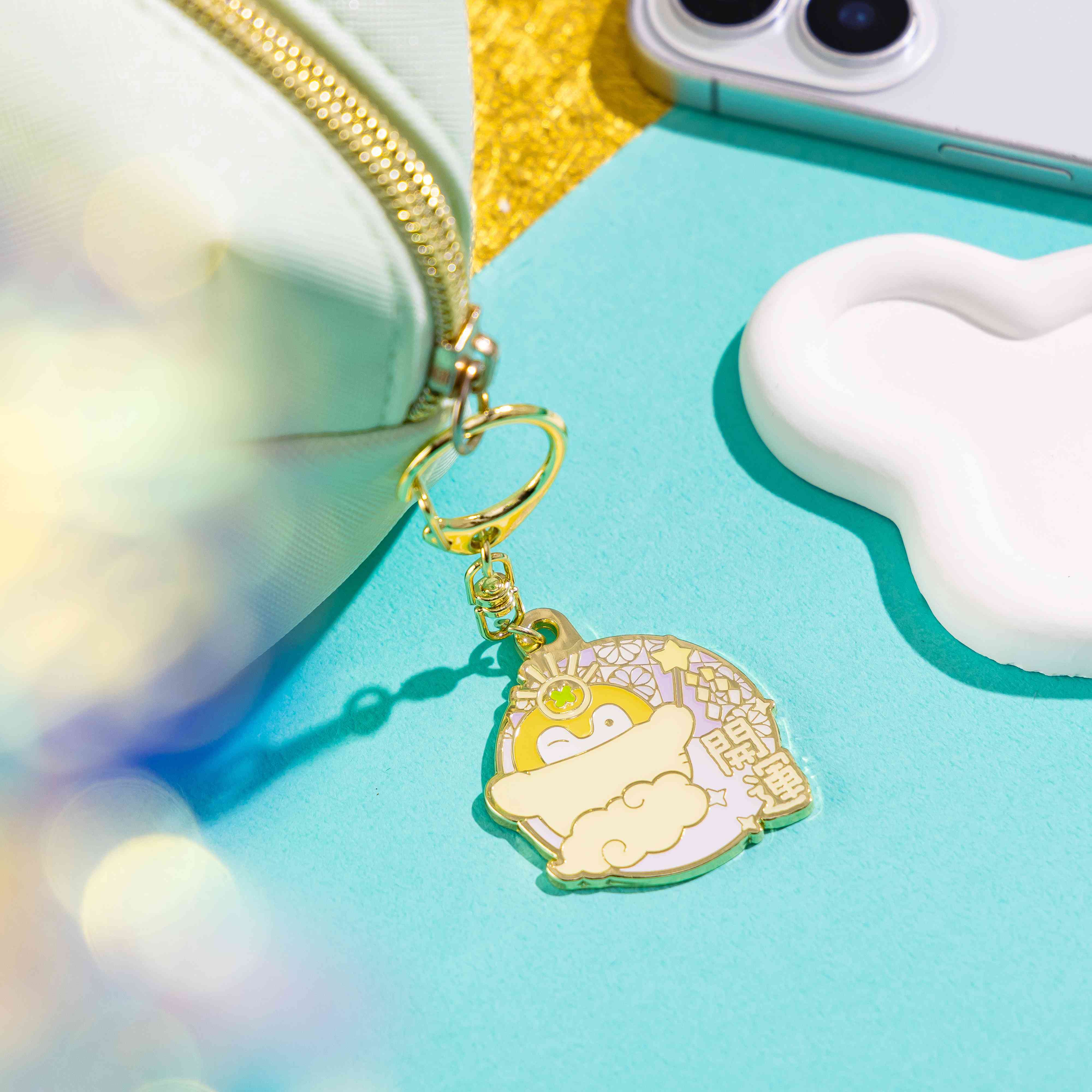 コウペンちゃん 神様な幸運メタルキーホルダー（開運） – コウペン