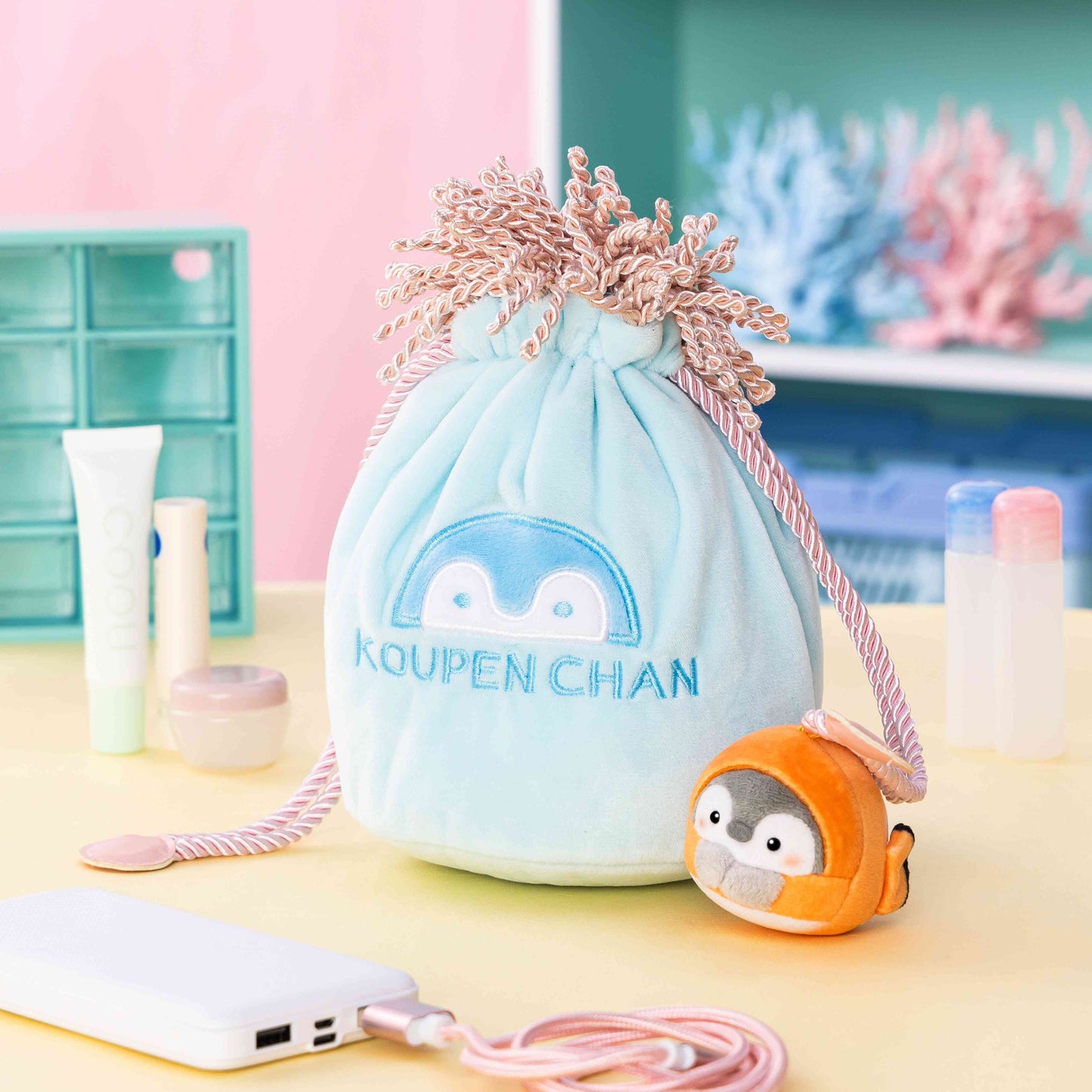 コウペンちゃん イソギンチャク巾着