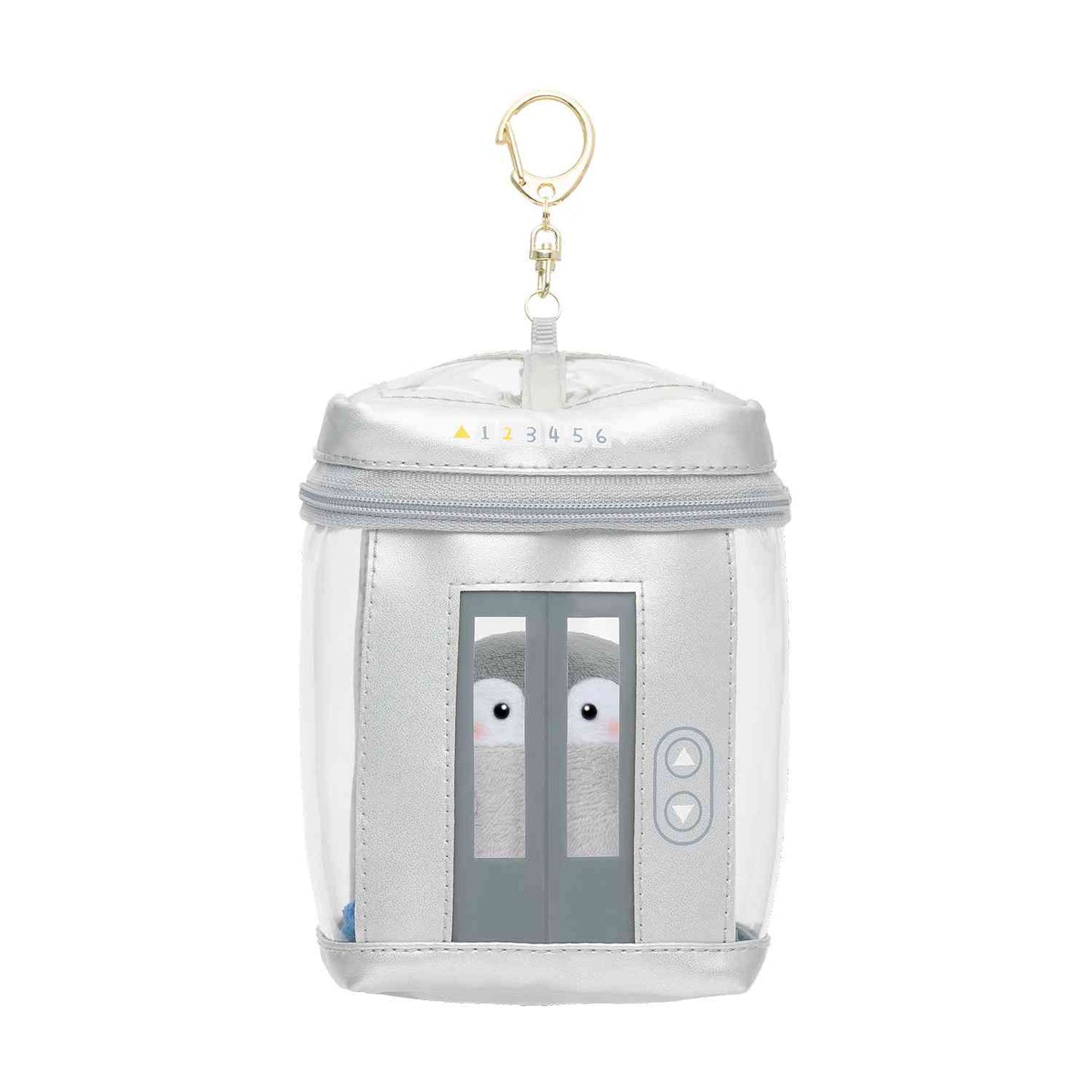 アニメ『コウペンちゃん』 いま何階かも？マスコットinエレベーターポーチ