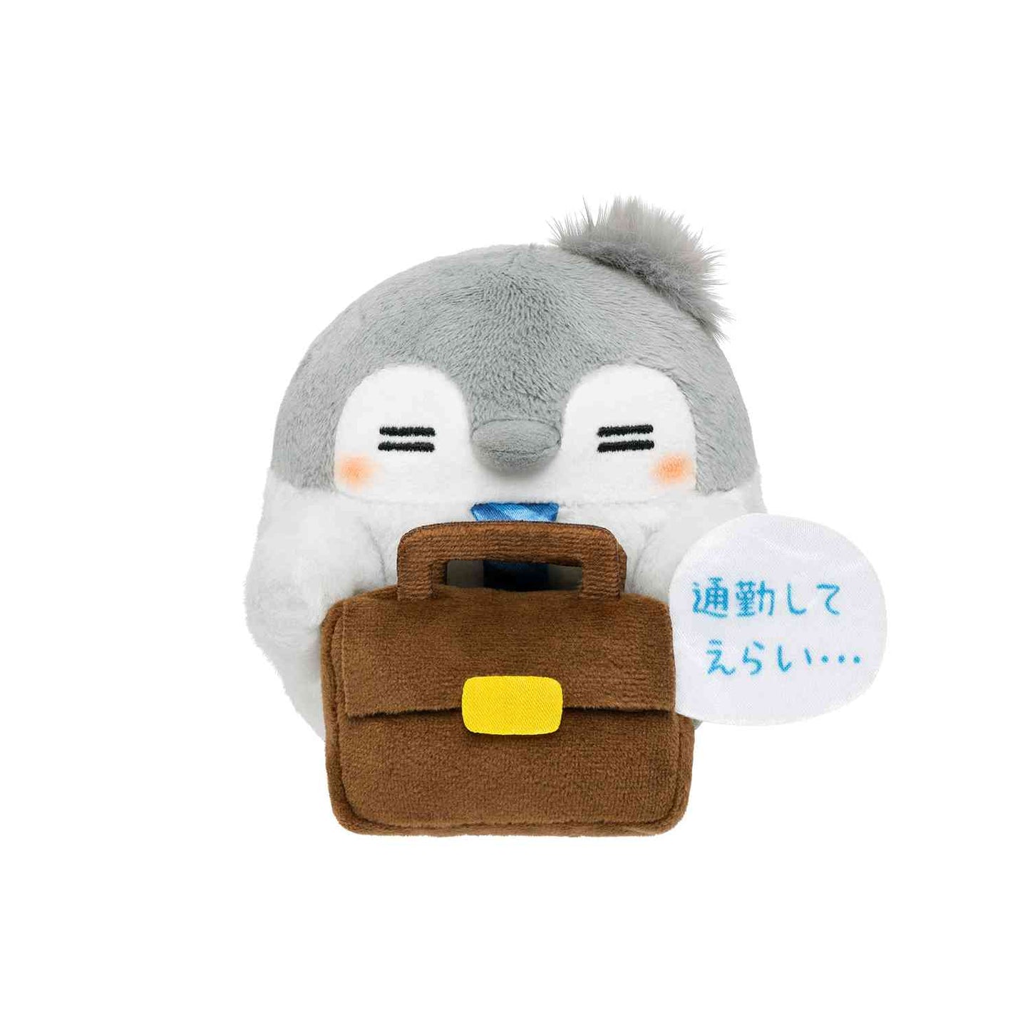 애니메이션 “Koupen-chan,코우펜짱,点赞鹅,正能量企鵝” 출퇴근이 너무 힘들다… 졸고 있는 샐러리맨 닮은 책상인형