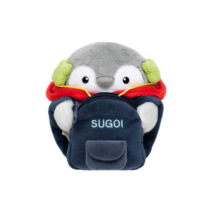 애니메이션 “Koupen-chan,코우펜짱,点赞鹅,正能量企鵝” 요츠바 이어폰으로 노래하는 당신♪데스크탑 플러시 장난감