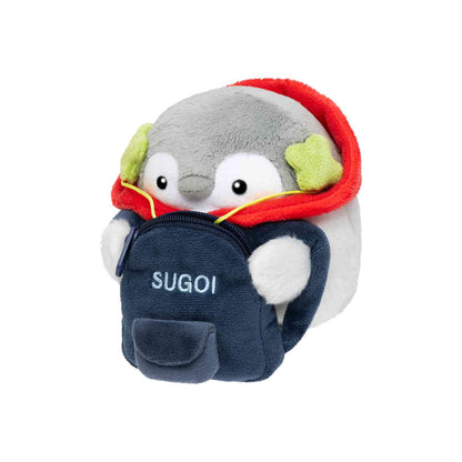 애니메이션 “Koupen-chan,코우펜짱,点赞鹅,正能量企鵝” 요츠바 이어폰으로 노래하는 당신♪데스크탑 플러시 장난감