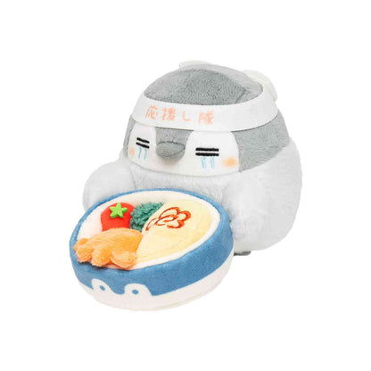 애니메이션 “Koupen-chan,코우펜짱,点赞鹅,正能量企鵝' 도시락 선물이에요! 데스크탑 플러시 장난감