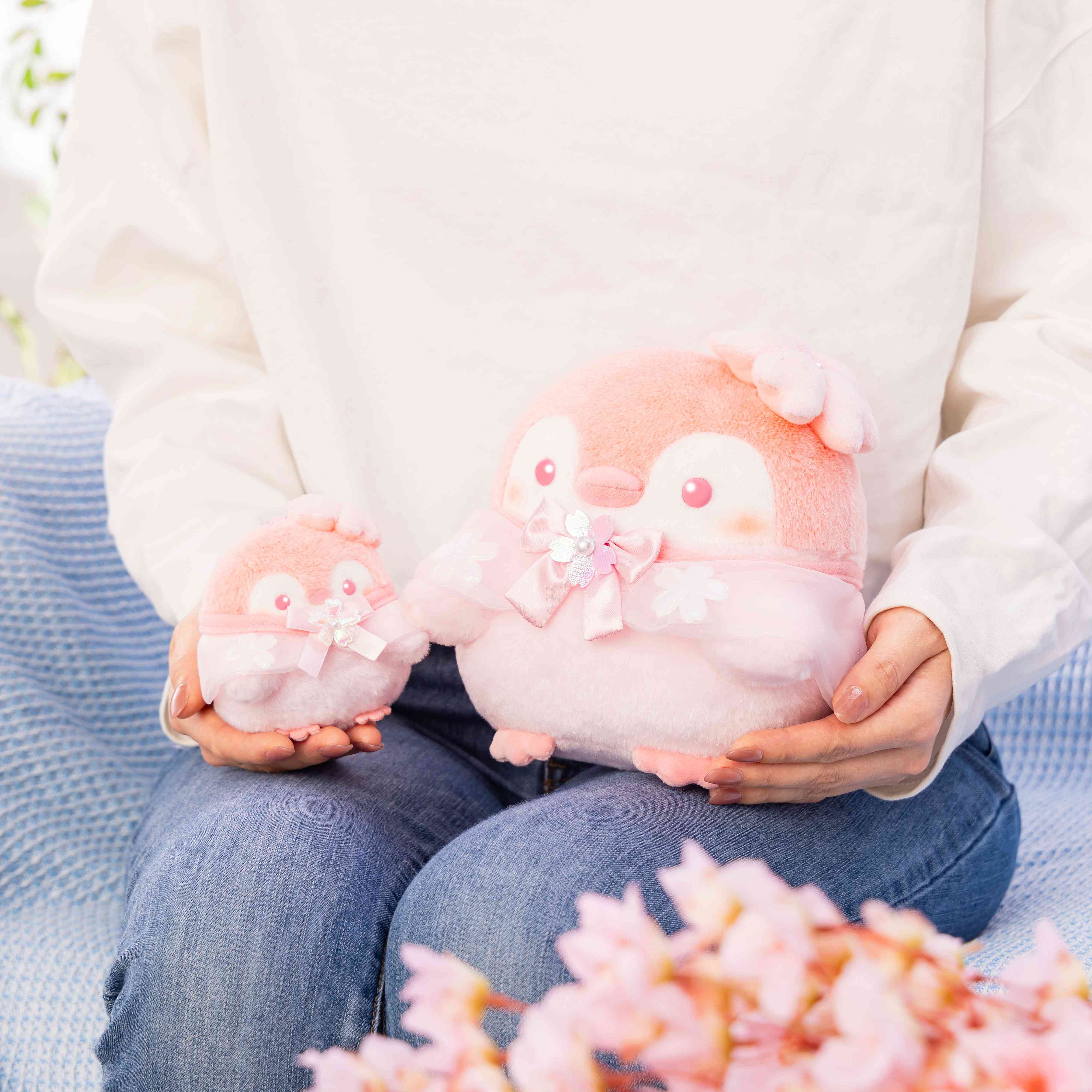 コウペンちゃん さくら咲く春らんまんぬいぐるみ – コウペンちゃん