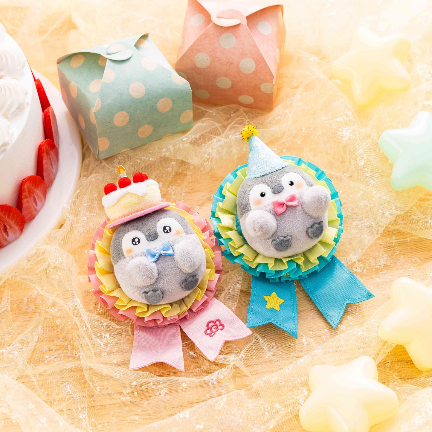 코우펜짱 너에게는 나마루 주었다 ~ 있어! 9주년인형키홀더(핑크)