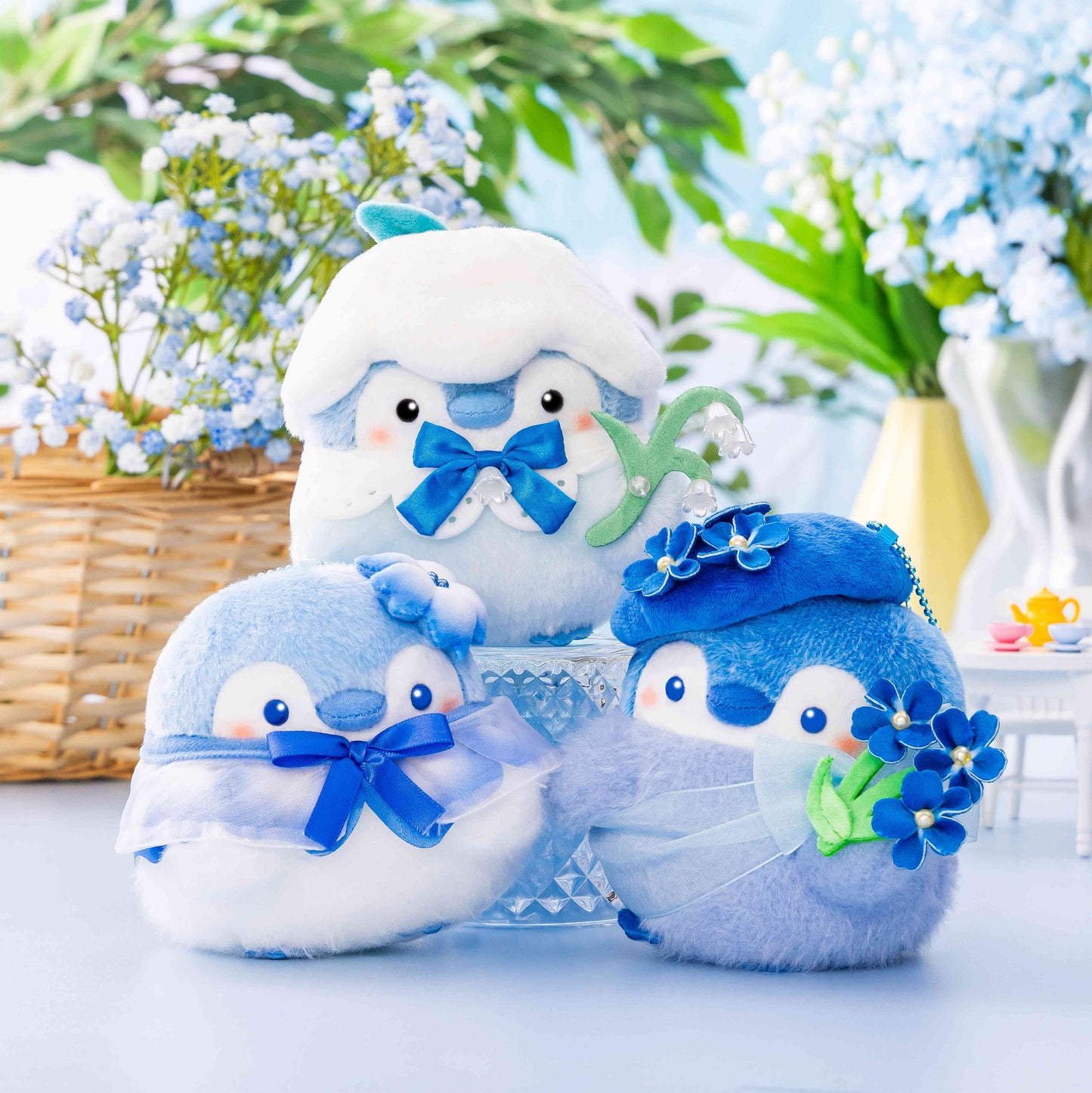 코우펜짱 아침 이슬이 반짝이는 행운의 은방울꽃 마스코트