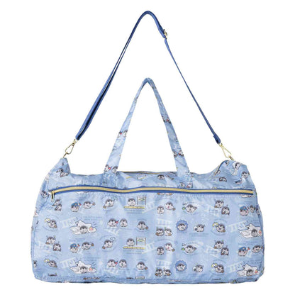 애니메이션 “Koupen-chan,코우펜짱,点赞鹅,正能量企鵝통학도 출장도 하나마루 라이프! 접이식 보스턴백