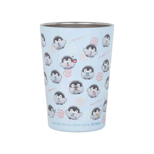 애니메이션 “Koupen-chan,코우펜짱,点赞鹅,正能量企鵝통학도 출장도 하나마루 라이프! 냉/온 2way 텀블러