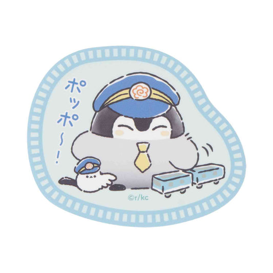 애니메이션 “Koupen-chan,코우펜짱,点赞鹅,正能量企鵝통학도 출장도 하나마루 라이프! 스마트폰에 붙이는 사이즈의 스티커 (뽀뽀~!)