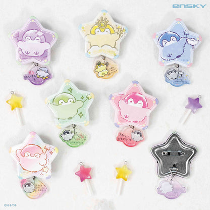 コウペンちゃん ゆらゆらステッキ缶バッジ（全6種）1BOX 6個入