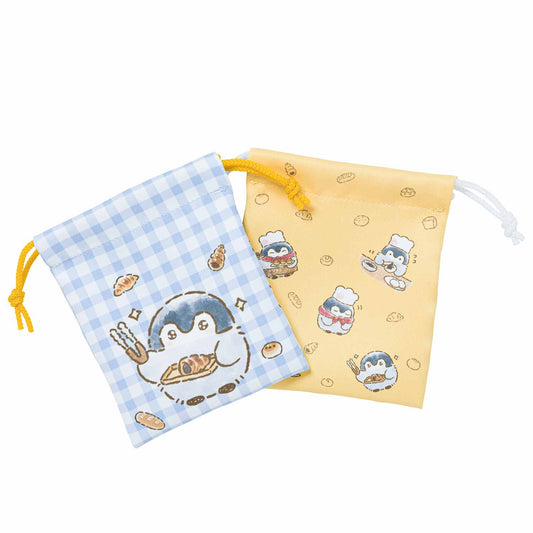 コウペンちゃん はなまるベーカリー 2個セット豆巾着