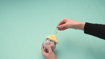 애니메이션 “Koupen-chan,코우펜짱,点赞鹅,正能量企鵝” 삐요삐요 모자 봉제인형 메이저